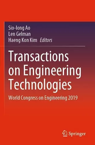 Transactions on Engineering Technologies cover