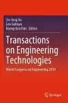 Transactions on Engineering Technologies cover