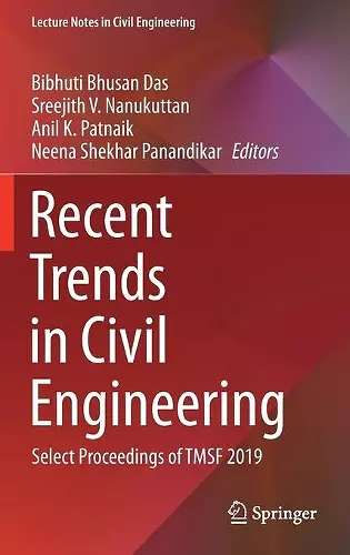 Recent Trends in Civil Engineering cover