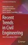 Recent Trends in Civil Engineering cover