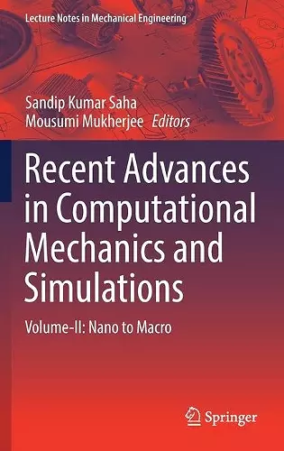 Recent Advances in Computational Mechanics and Simulations cover