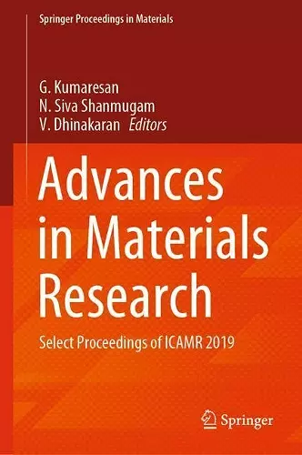Advances in Materials Research cover