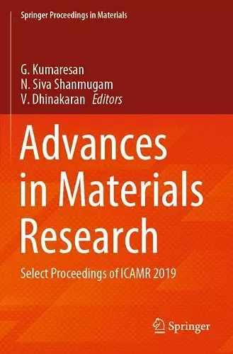 Advances in Materials Research cover