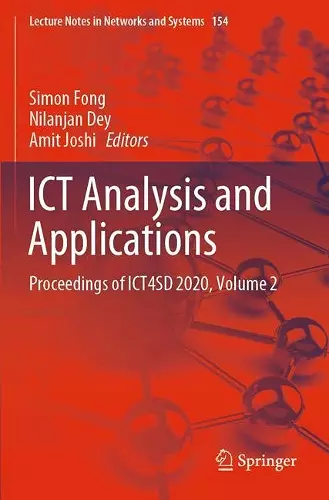 ICT Analysis and Applications cover