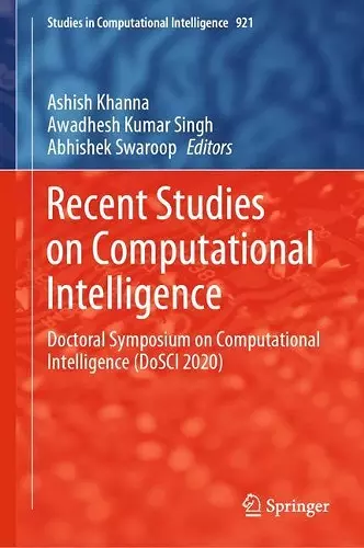 Recent Studies on Computational Intelligence cover