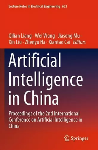 Artificial Intelligence in China cover