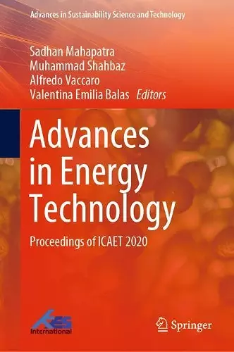 Advances in Energy Technology cover
