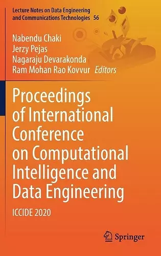 Proceedings of International Conference on Computational Intelligence and Data Engineering cover