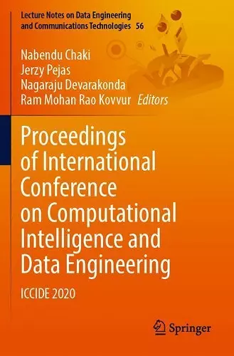 Proceedings of International Conference on Computational Intelligence and Data Engineering cover