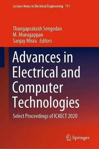 Advances in Electrical and Computer Technologies cover