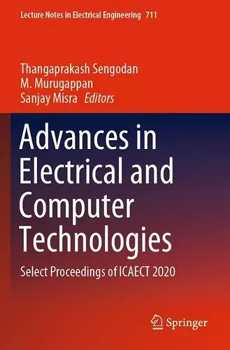 Advances in Electrical and Computer Technologies cover