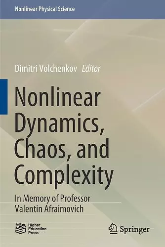 Nonlinear Dynamics, Chaos, and Complexity cover