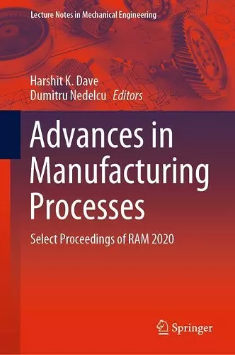 Advances in Manufacturing Processes cover