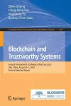 Blockchain and Trustworthy Systems cover