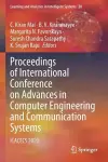 Proceedings of International Conference on Advances in Computer Engineering and Communication Systems cover