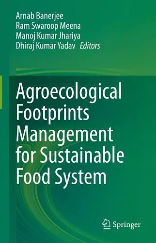 Agroecological Footprints Management for Sustainable Food System cover