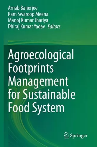 Agroecological Footprints Management for Sustainable Food System cover