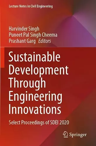 Sustainable Development Through Engineering Innovations cover
