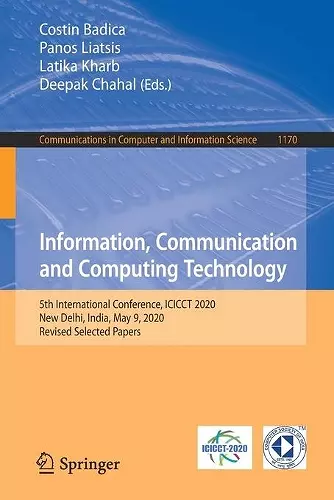 Information, Communication and Computing Technology cover