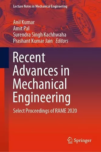 Recent Advances in Mechanical Engineering cover