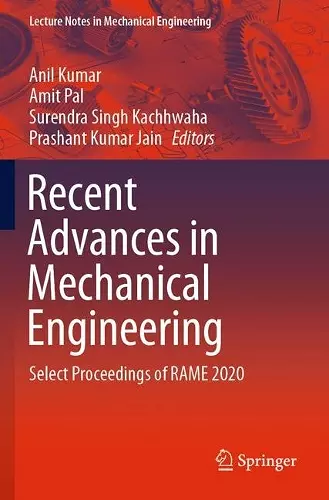 Recent Advances in Mechanical Engineering cover