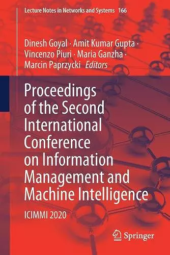 Proceedings of the Second International Conference on Information Management and Machine Intelligence cover