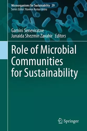 Role of Microbial Communities for Sustainability cover