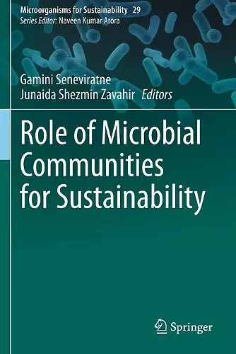 Role of Microbial Communities for Sustainability cover