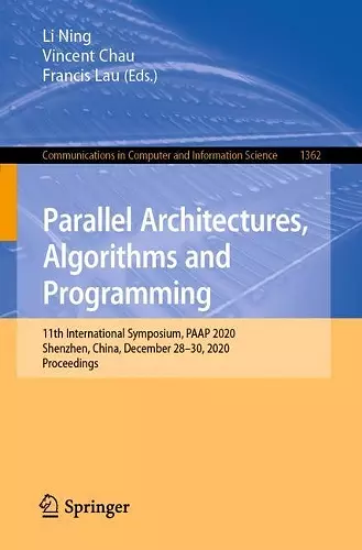 Parallel Architectures, Algorithms and Programming cover