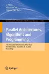 Parallel Architectures, Algorithms and Programming cover