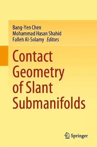 Contact Geometry of Slant Submanifolds cover