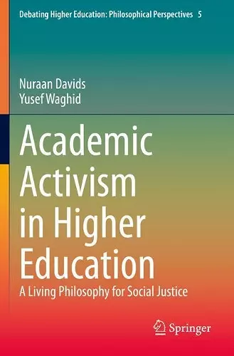 Academic Activism in Higher Education cover