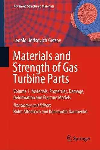 Materials and Strength of Gas Turbine Parts cover