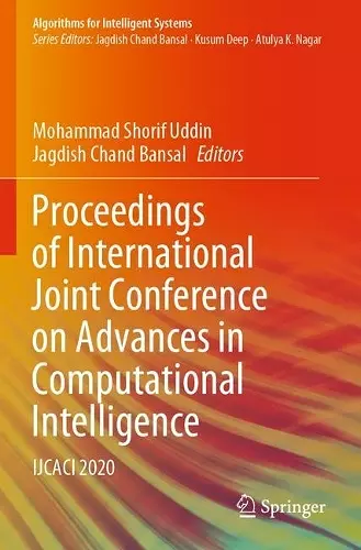 Proceedings of International Joint Conference on Advances in Computational Intelligence cover