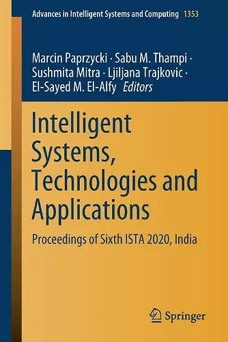 Intelligent Systems, Technologies and Applications cover