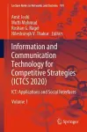 Information and Communication Technology for Competitive Strategies (ICTCS 2020) cover