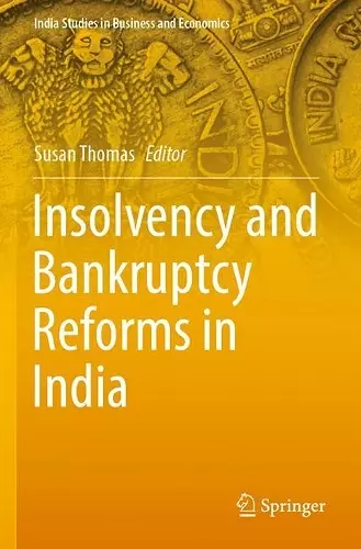 Insolvency and Bankruptcy Reforms in India cover