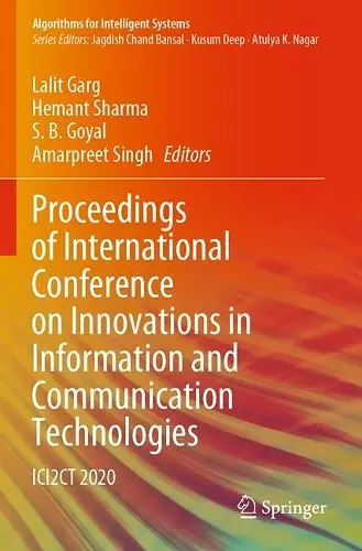 Proceedings of International Conference on Innovations in Information and Communication Technologies cover
