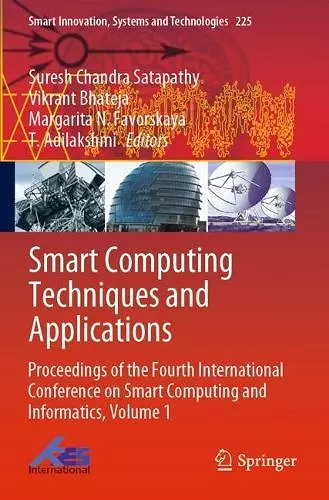 Smart Computing Techniques and Applications cover