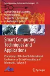 Smart Computing Techniques and Applications cover