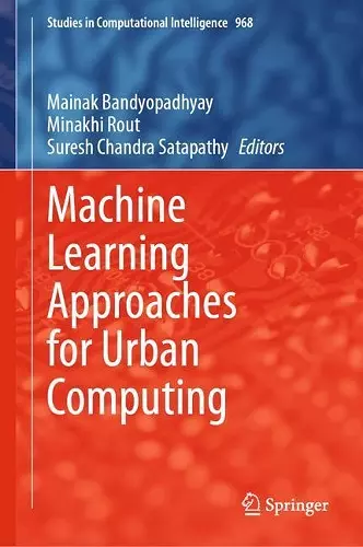 Machine Learning Approaches for Urban Computing cover