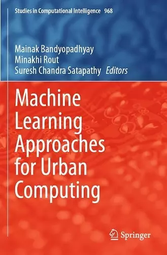 Machine Learning Approaches for Urban Computing cover
