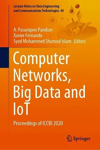 Computer Networks, Big Data and IoT cover