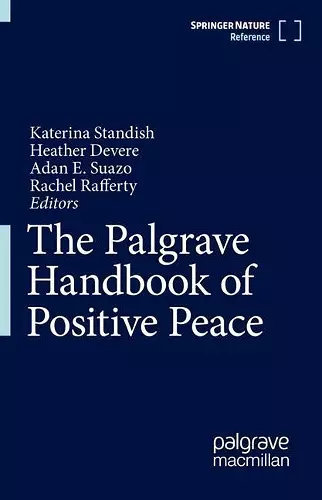 The Palgrave Handbook of Positive Peace cover