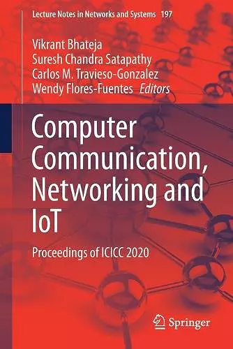 Computer Communication, Networking and IoT cover