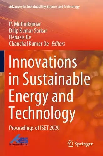Innovations in Sustainable Energy and Technology cover