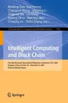 Intelligent Computing and Block Chain cover