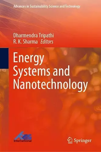 Energy Systems and Nanotechnology cover