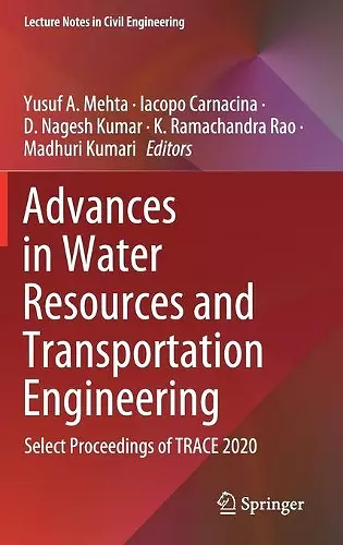 Advances in Water Resources and Transportation Engineering cover