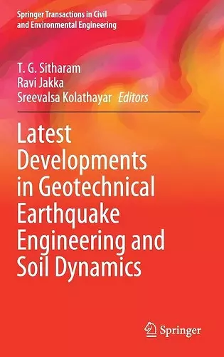 Latest Developments in Geotechnical Earthquake Engineering and Soil Dynamics cover